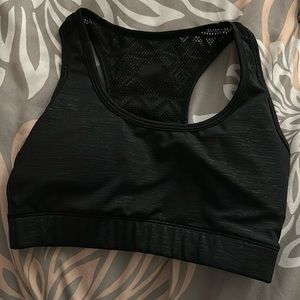 ZYIA black sports bra XS